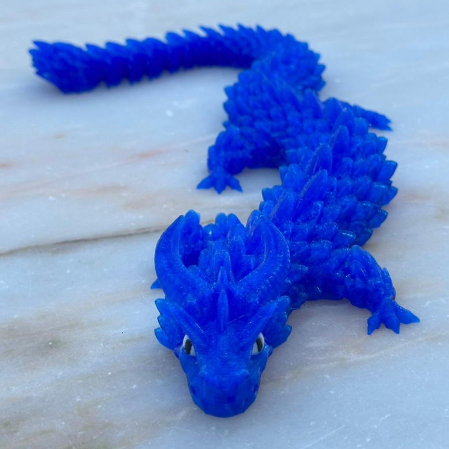 Dragão Articulado em Impressão 3D – Colorido e Detalhado 🐉✨
