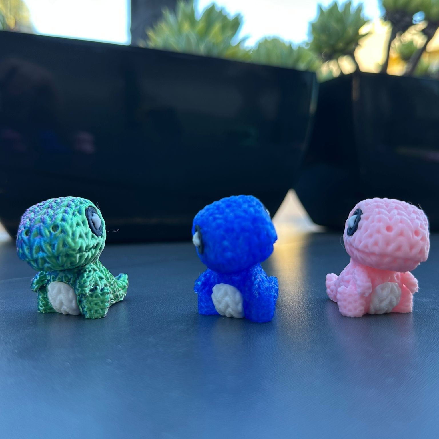 Porta-Chaves Mini Dinossauro em Impressão 3D 🦖✨