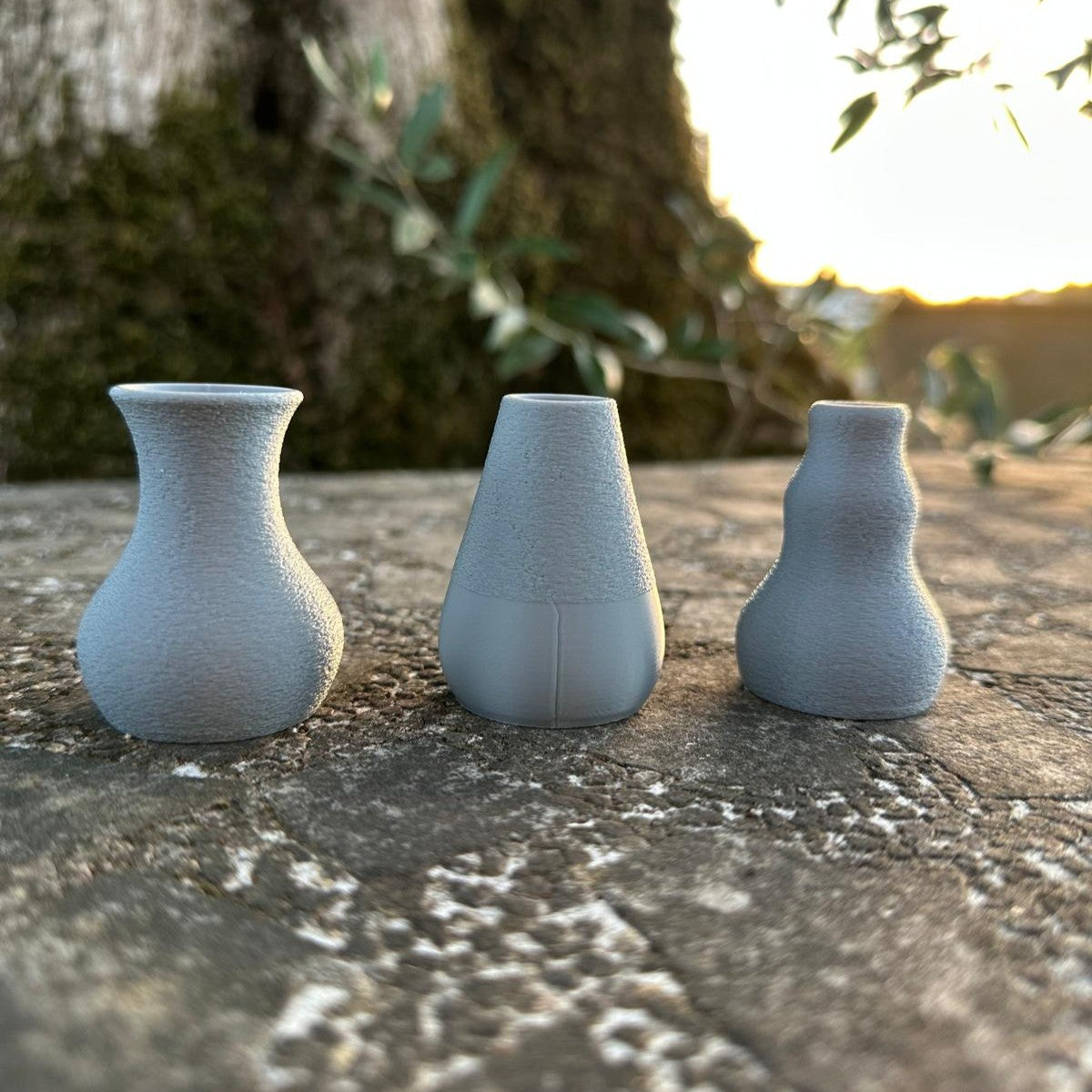 Mini Jarras Decorativas com Base – Impressão 3D