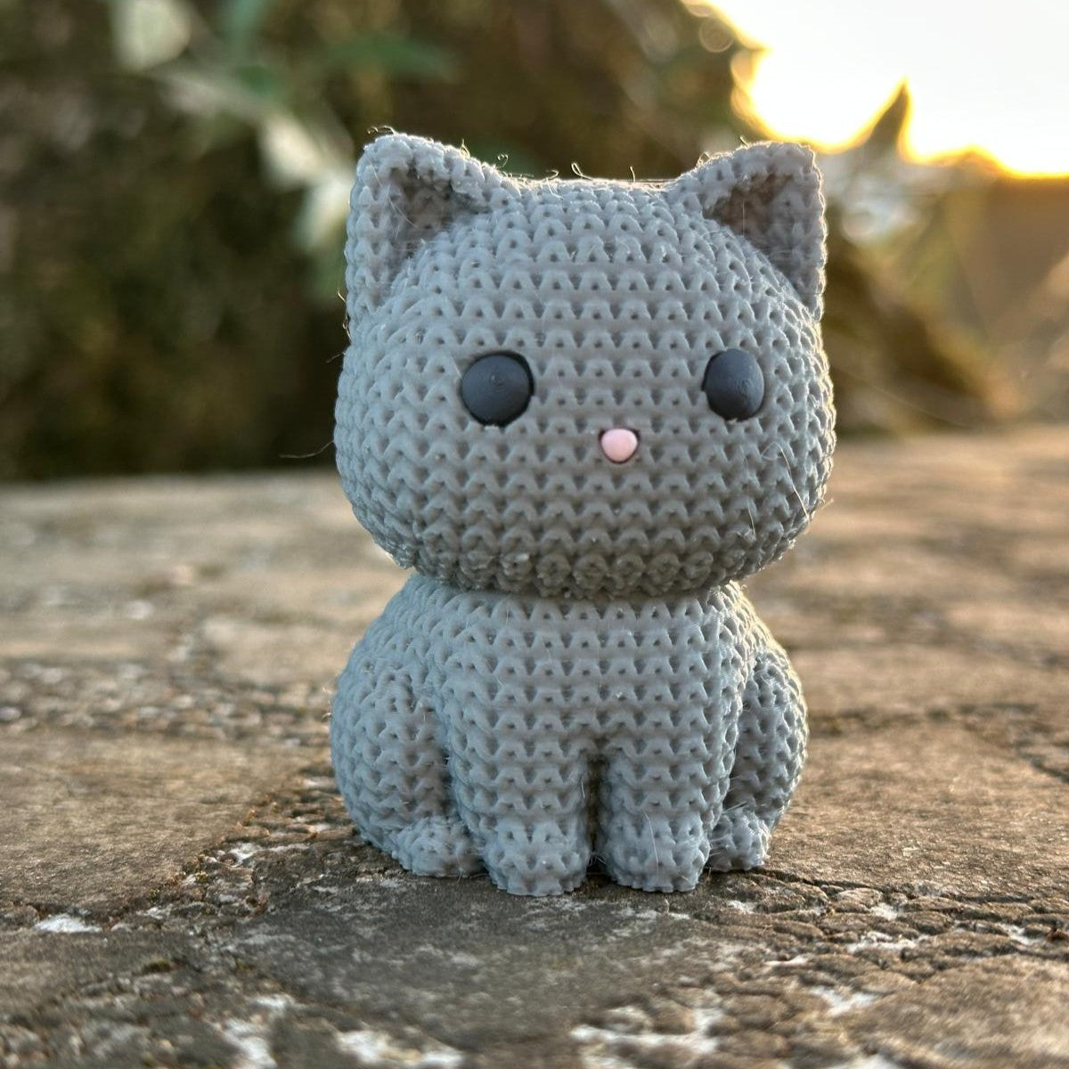 Mini Gato Decorativo em Impressão 3D 🐾✨