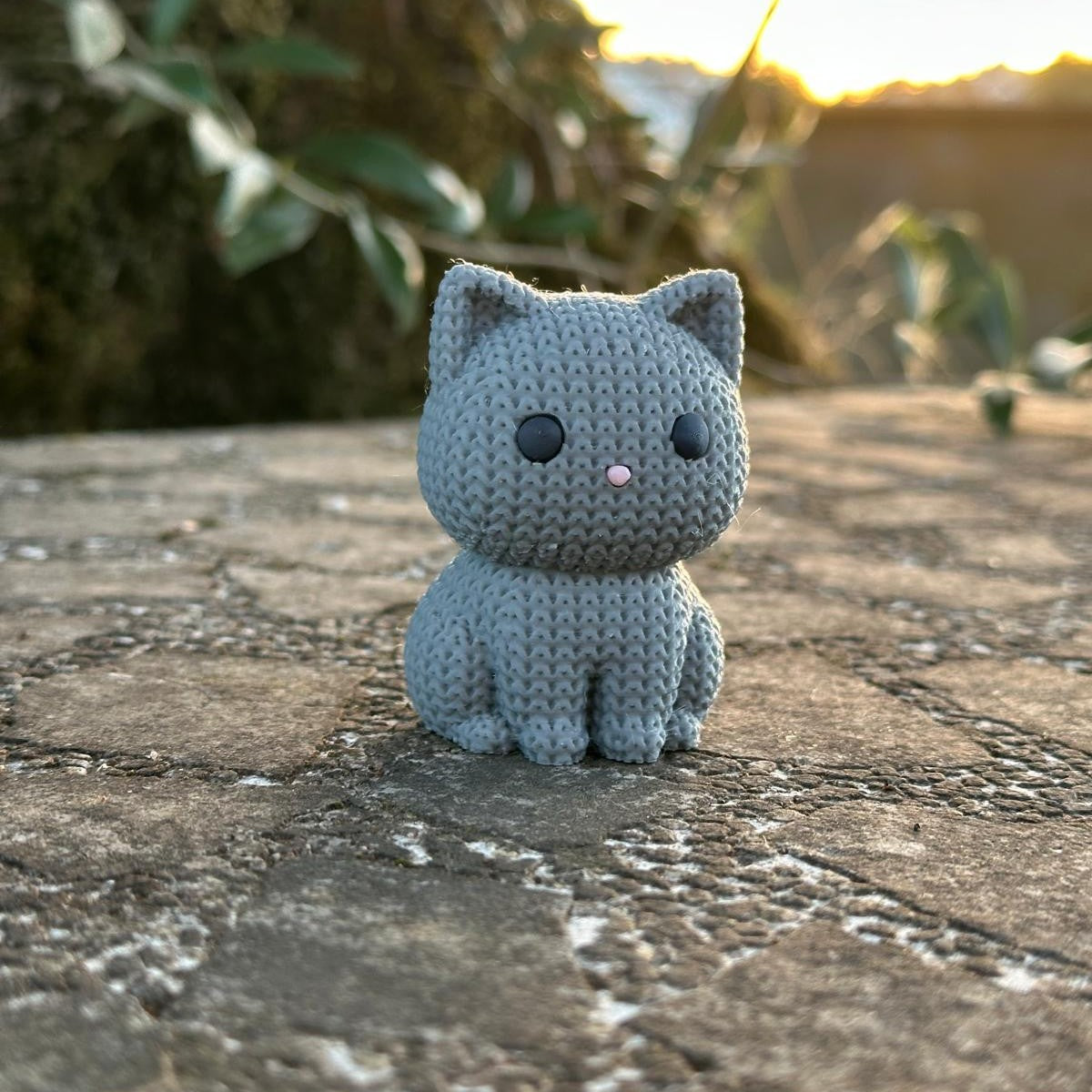Mini Gato Decorativo em Impressão 3D 🐾✨