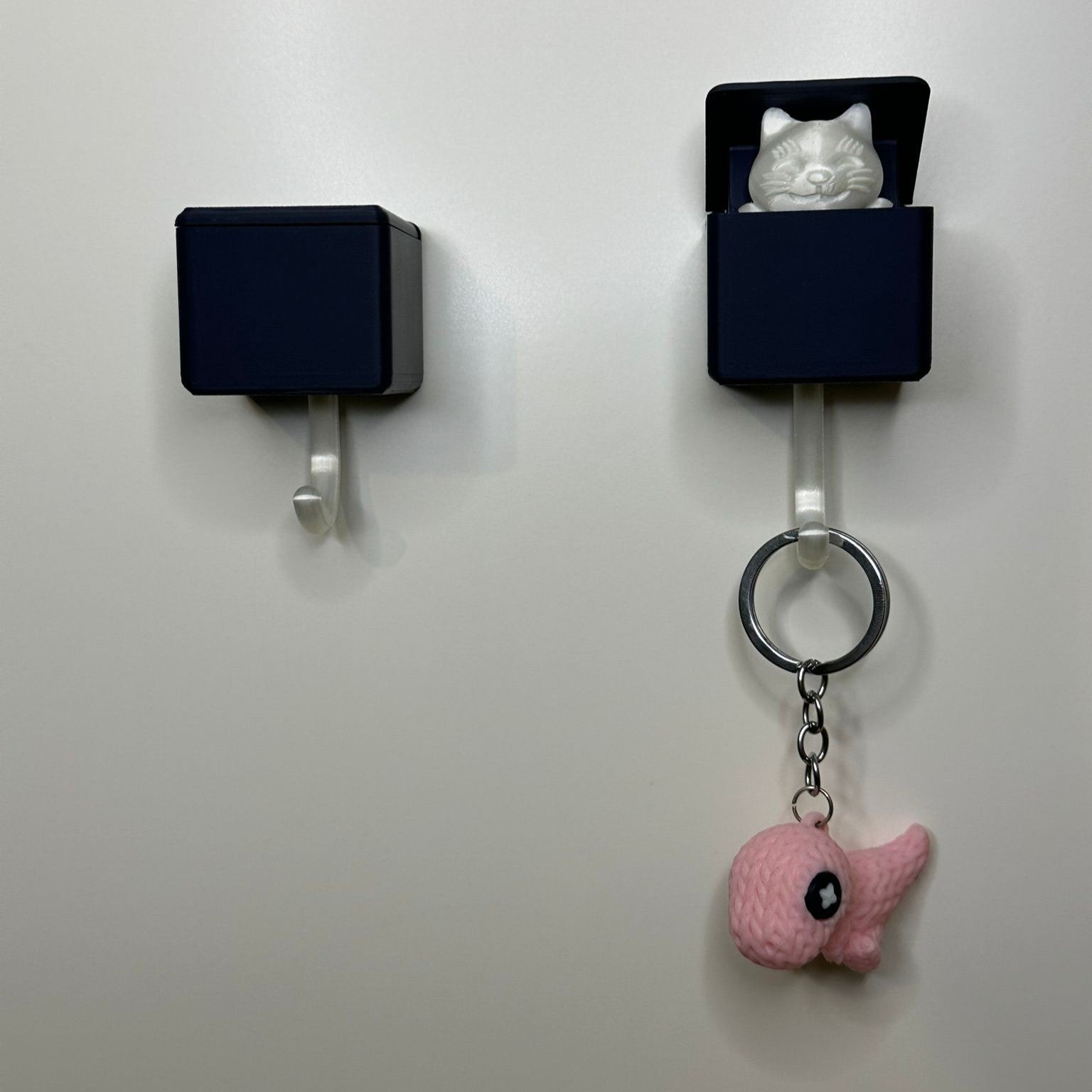 Suporte de Chaves Criativo com Gatinho – Porta-Chaves Divertido 🐱🔑