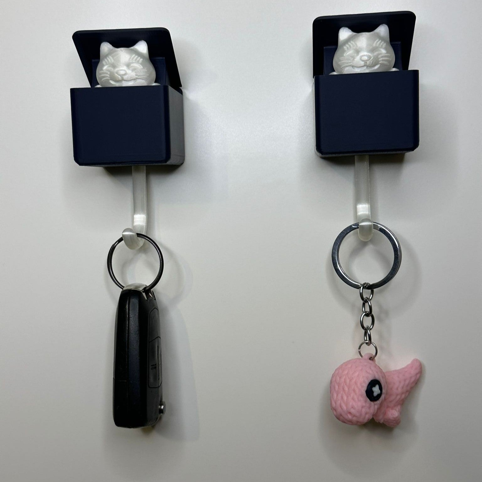 Suporte de Chaves Criativo com Gatinho – Porta-Chaves Divertido 🐱🔑