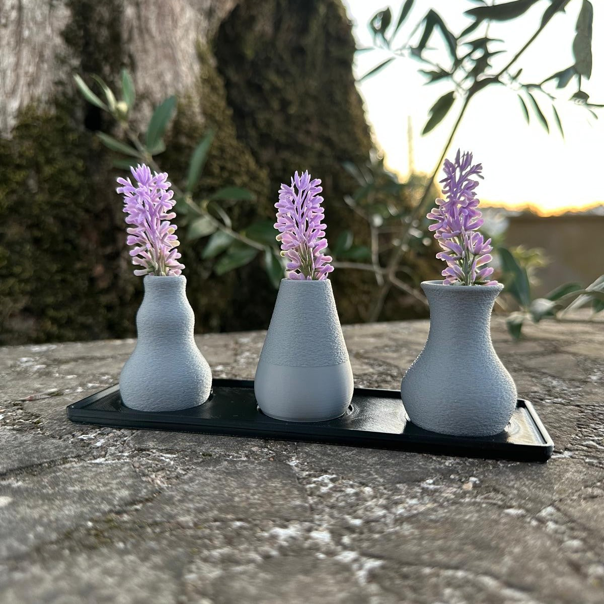 Mini Jarras Decorativas com Base – Impressão 3D
