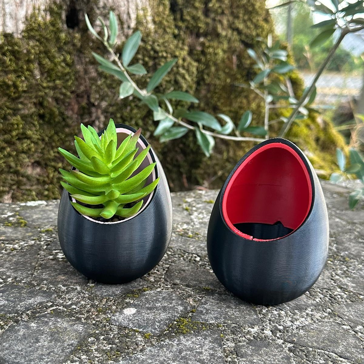 Vaso Decorativo em Impressão 3D – Design Moderno(80mm) 🌱✨