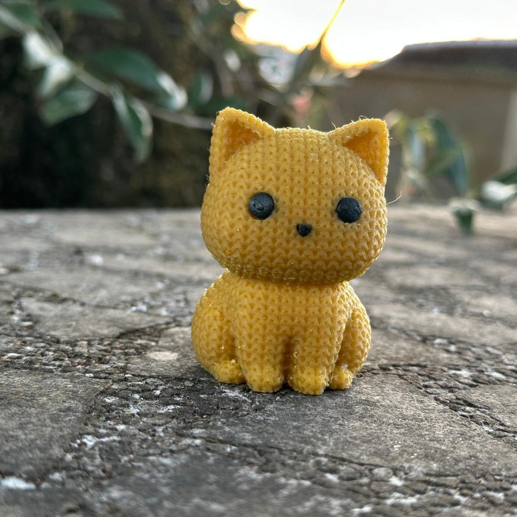 Mini Gato Decorativo em Impressão 3D 🐾✨