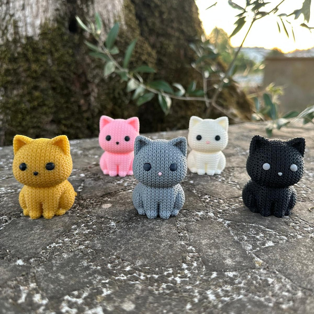 Mini Gato Decorativo em Impressão 3D 🐾✨